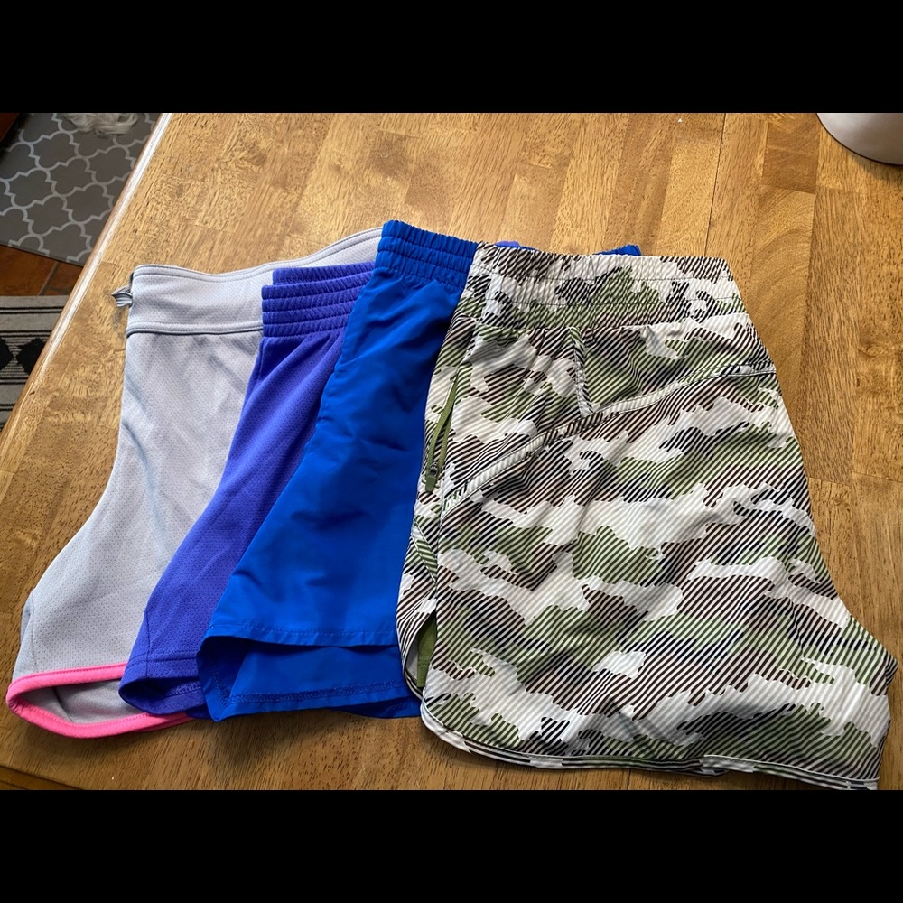 Bundle of athletic shorts